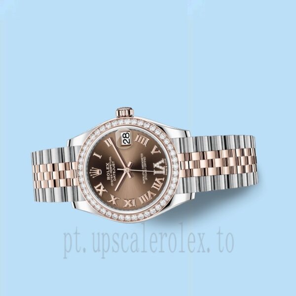 Rolex Datejust 31mm Senhoras m278381rbr-0006 Mostrador De Chocolate Assistir - Image 3