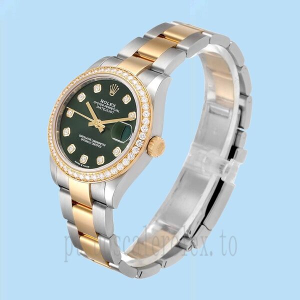 Rolex Datejust Senhoras m278383rbr-0029 31mm Tom Prata Automático - Image 3
