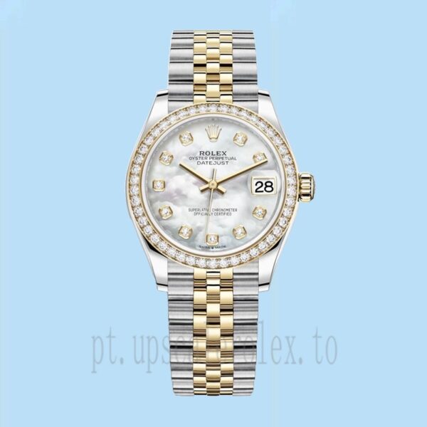 Rolex Datejust Senhoras m278383rbr-0028 31mm Tom Prata - Image 2