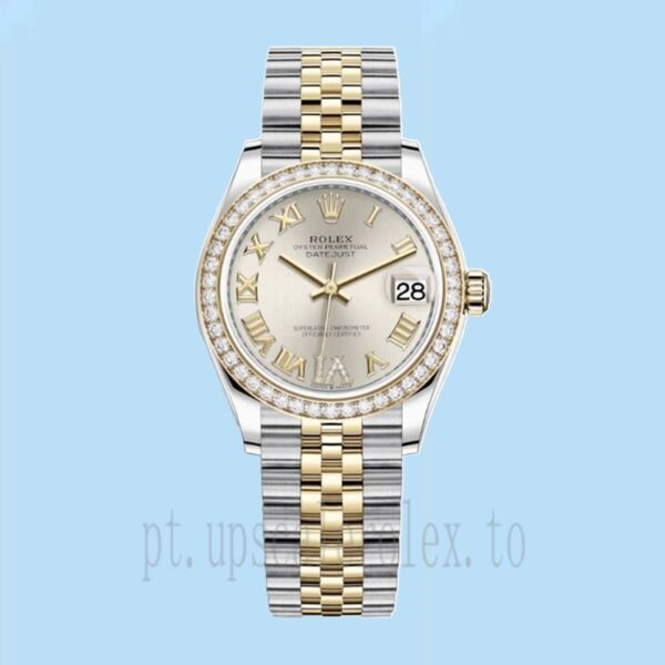 Rolex Datejust 31mm Senhoras m278383rbr-0004 Mostrador Prateado - Image 2
