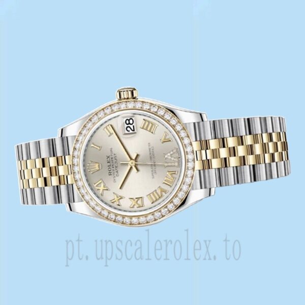 Rolex Datejust 31mm Senhoras m278383rbr-0004 Mostrador Prateado - Image 3