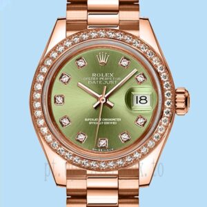 Rolex Datejust Senhoras m279135rbr-0014 28mm Automático Pulseira Presidente/Pulseira Jubileu