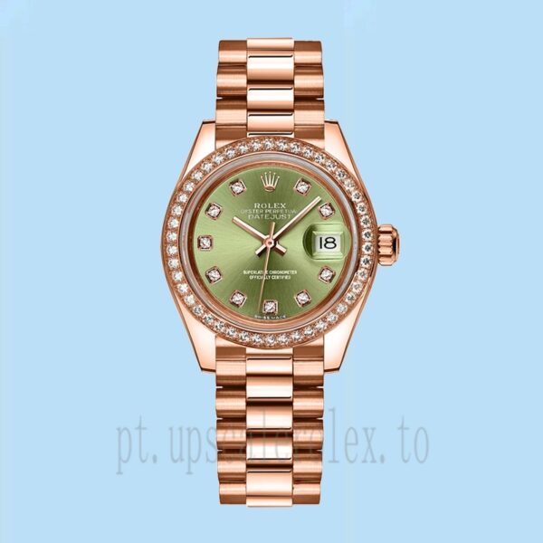 Rolex Datejust Senhoras m279135rbr-0014 28mm Automático Pulseira Presidente/Pulseira Jubileu - Image 2