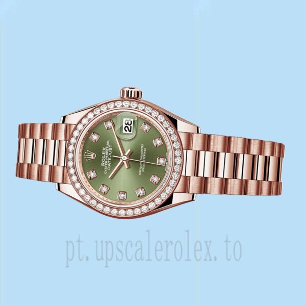 Rolex Datejust Senhoras m279135rbr-0014 28mm Automático Pulseira Presidente/Pulseira Jubileu - Image 3