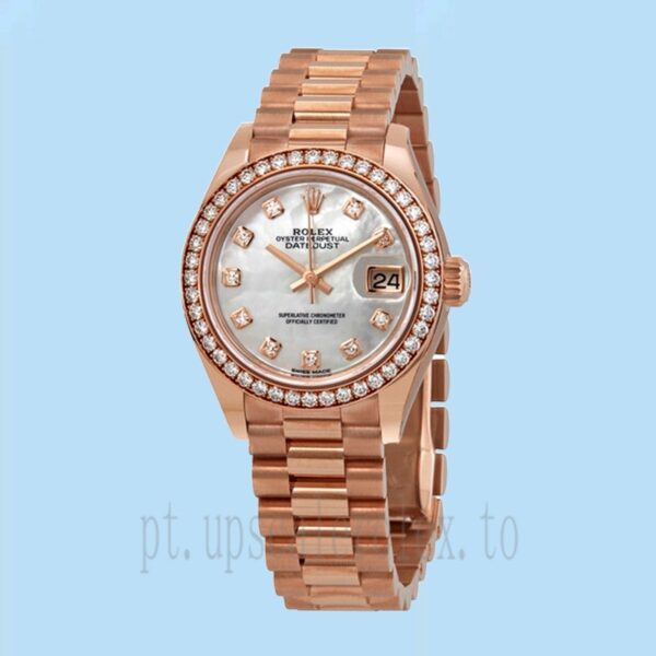 Rolex Datejust 28mm m279135rbr-0010 Senhoras Mostrador Madrepérola Assistir - Image 2