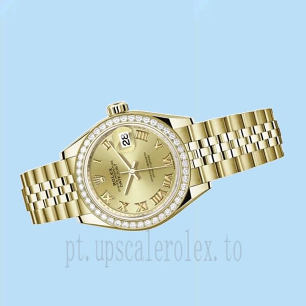 Rolex Datejust Senhoras m279138rbr-0022 28mm Mostrador De Champanhe Assistir - Image 3