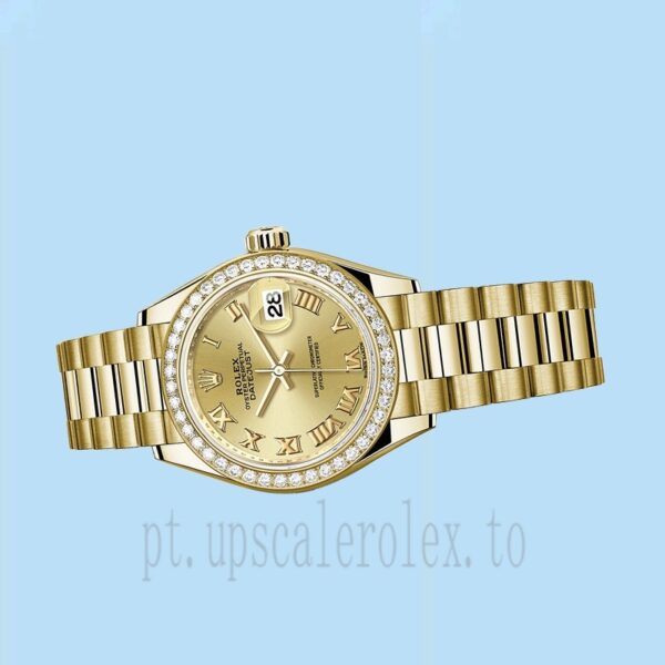 Rolex Datejust Senhoras 28mm m279138rbr-0021 Pulseira Presidente - Image 3