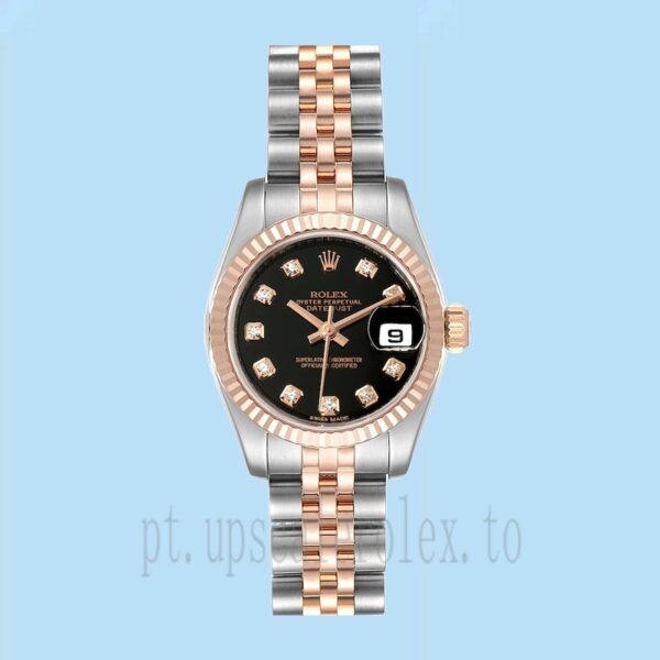 Rolex Datejust 28mm Senhoras 279171 Mostrador Preto Automático - Image 2