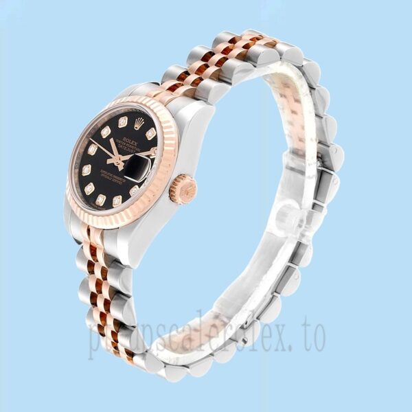 Rolex Datejust 28mm Senhoras 279171 Mostrador Preto Automático - Image 3