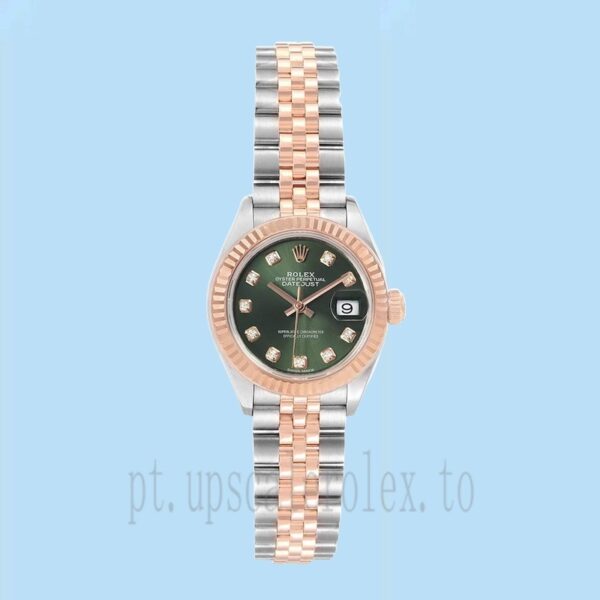 Rolex Datejust Senhoras 279171 28mm Mostrador Verde - Image 2