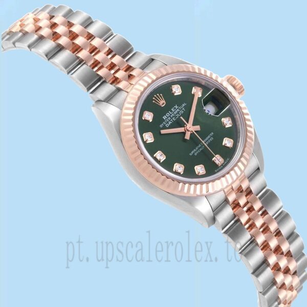 Rolex Datejust Senhoras 279171 28mm Mostrador Verde - Image 3