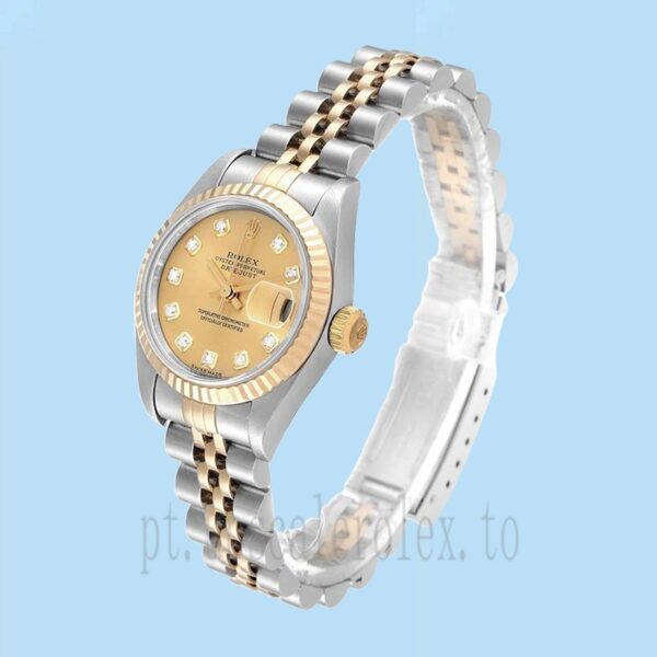 Rolex Datejust Senhoras 28mm 279173 Tom Prata - Image 3