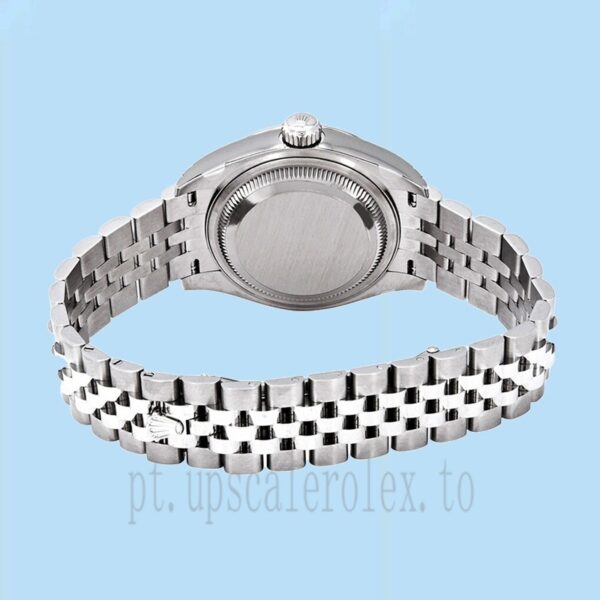 Rolex Datejust Senhoras 28mm m279174-0021 Mostrador Prateado Tom Prata - Image 4