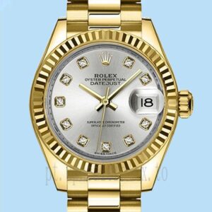 Rolex Datejust m279178-0015 Senhoras 28mm Tom De Ouro