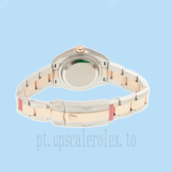Rolex Datejust 28mm Senhoras m279381rbr-0004 Tom Prata Mostrador De Chocolate - Image 4