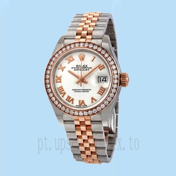 Rolex Datejust Senhoras 28mm m279381rbr-0021 Pulseira Jubileu - Image 2