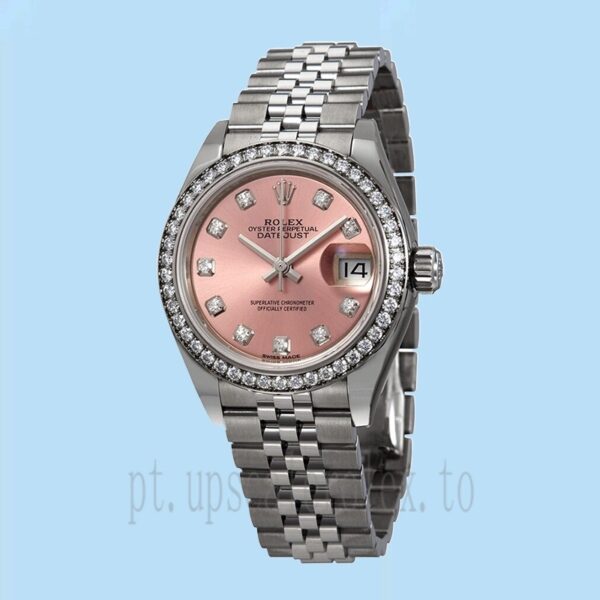 Rolex Datejust Senhoras 28mm m279384rbr-0003 Automático Pulseira Jubileu - Image 2