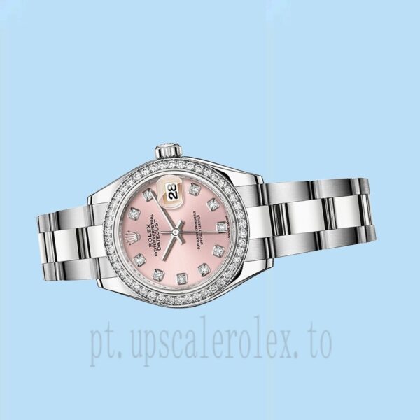 Rolex Datejust m279384rbr-0004 Senhoras 28mm Assistir Tom Prata - Image 3