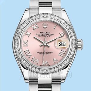 Rolex Datejust 28mm Senhoras m279384rbr-0006 Pulseira Ostra