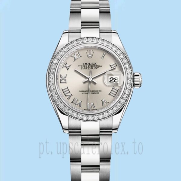 Rolex Datejust Senhoras 28mm m279384rbr-0010 Assistir Pulseira Ostra - Image 2