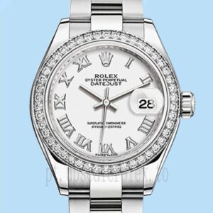Rolex Datejust Senhoras 28mm m279384rbr-0020 Mostrador Branco