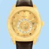 Rolex Sky-dweller 41mm 326138 Masculino Mostrador De Champanhe