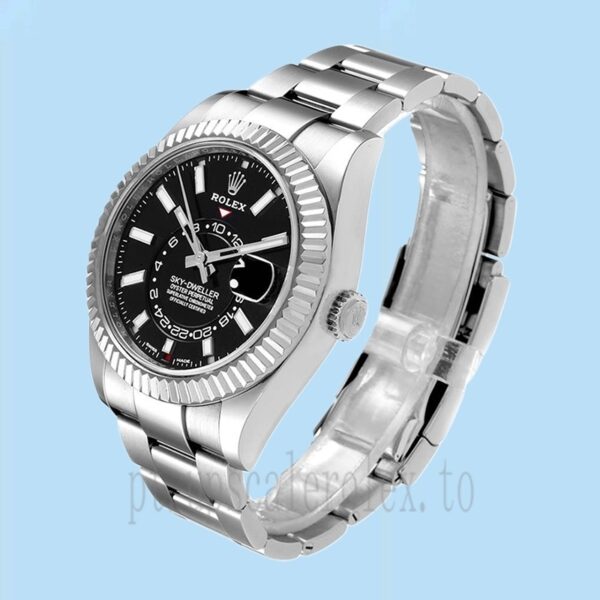 Rolex Sky-dweller 41mm Masculino m326934-0005 Tom Prata Automático - Image 3