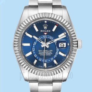 Rolex Sky-dweller Masculino 41mm m326934-0003 Mostrador azul