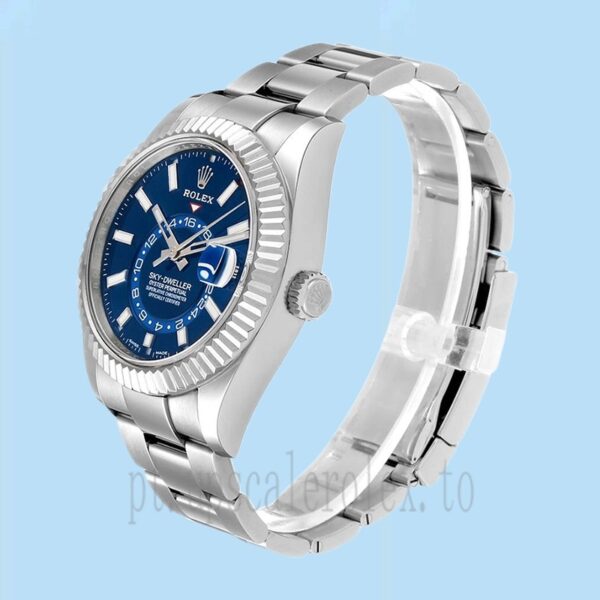 Rolex Sky-dweller Masculino 41mm m326934-0003 Mostrador azul - Image 3