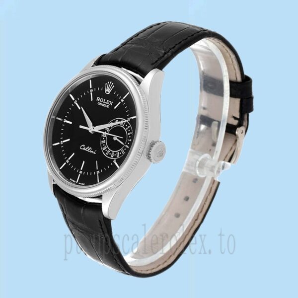 Rolex Cellini m50519-0007 39mm Masculino Automático Correia De Couro - Image 3