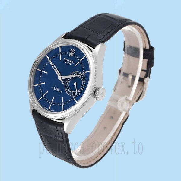 Rolex Cellini Masculino 39mm m50519-0011 Automático Tom Prata - Image 3