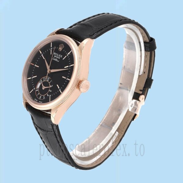 Rolex Cellini Masculino m50525-0011 39mm Mostrador Preto - Image 3