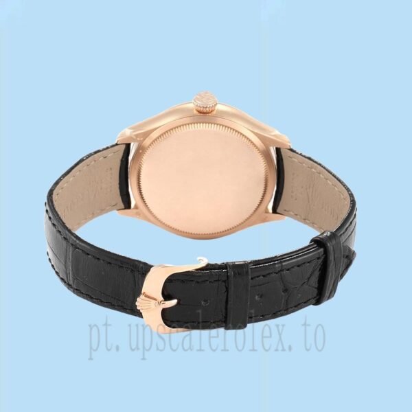 Rolex Cellini 39mm Masculino m50525-0009 Assistir Correia De Couro - Image 3