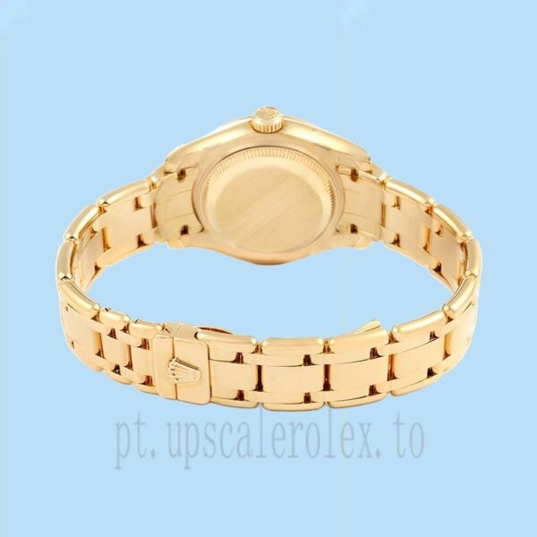 Rolex Pearlmaster 29mm Senhoras 80318 Mostrador De Champanhe - Image 4