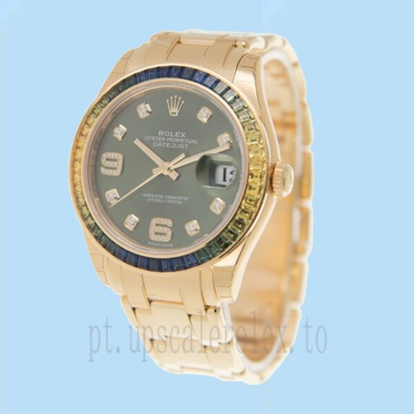 Rolex Pearlmaster 31mm Senhoras 86348SABLV-42748 Assistir - Image 3