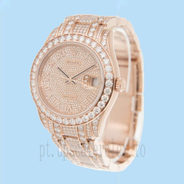 Rolex Pearlmaster 41mm m86405rbr-0001 Masculino Automático - Image 3