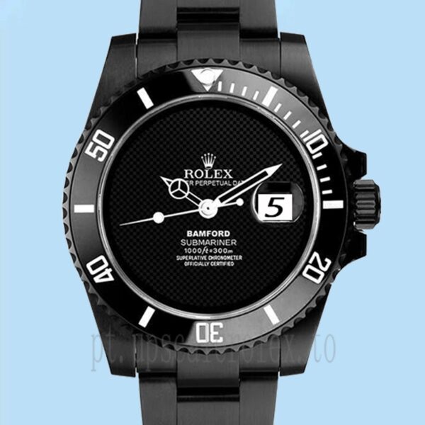 Rolex Submariner Masculino 40mm Bamford Assistir Automático