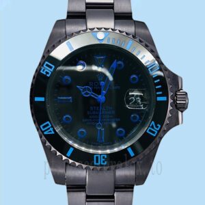 Rolex Submariner 40mm BLSTEALTH Masculino Mostrador Preto