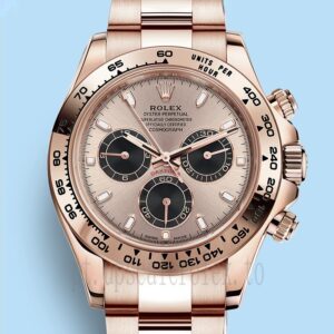 Rolex Daytona 40mm Masculino m116505-0016 Tom De Ouro Rosa Automático