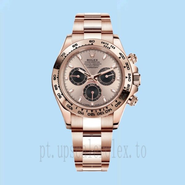 Rolex Daytona 40mm Masculino m116505-0016 Tom De Ouro Rosa Automático - Image 2