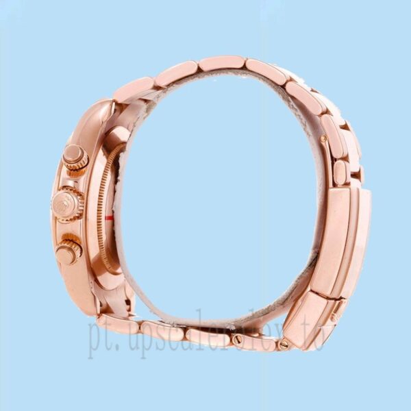 Rolex Daytona 40mm Masculino m116505-0016 Tom De Ouro Rosa Automático - Image 3