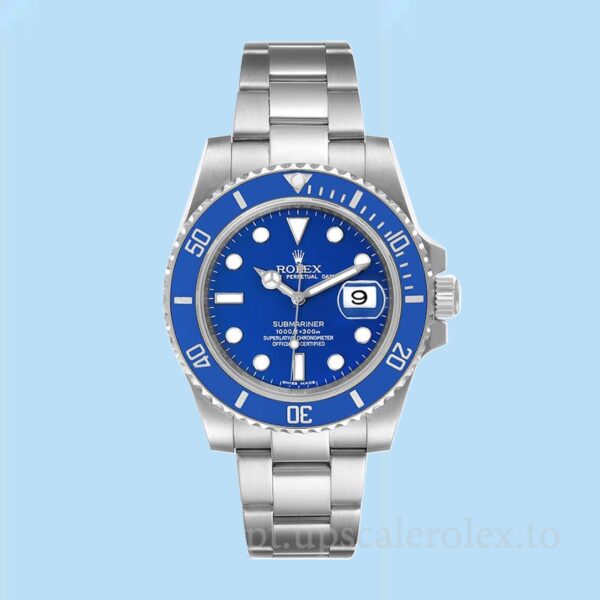 Rolex Submariner Masculino 40mm 116619LB-97209 Mostrador Azul Automático - Image 2