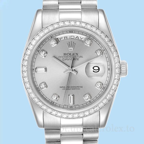 Rolex Day-Date Masculino 36mm 118346 Automático Ver