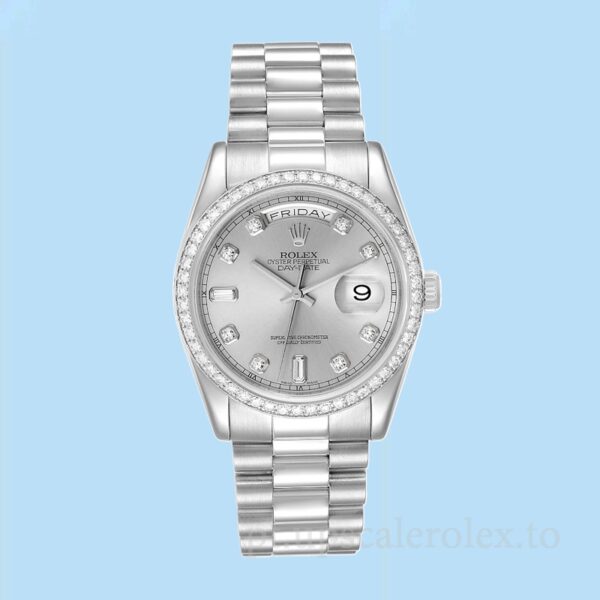 Rolex Day-Date Masculino 36mm 118346 Automático Ver - Image 2