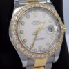 Compre Rolex Datejust Ii falso 116333 18k SS 3.25ct moldura em ouro amarelo cravejado de diamantes
