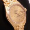 Réplica de qualidade Rolex President 69178 bastões de ouro amarelo 18k com mostrador feminino