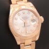 Réplica de qualidade Rolex President 179175 ouro rosa 18k fábrica diamante mostrador hortelã