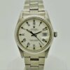 Réplica de qualidade Rolex Oyster Perpetual Date Quickset 34 mm 15000 aço inoxidável