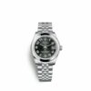 Relógio feminino Rolex Datejust 31 31mm de luxo em aço inoxidável 178240-0019