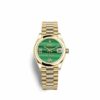 Réplica Rolex Datejust 31 31mm 18K ouro amarelo 278248-0004 relógio feminino